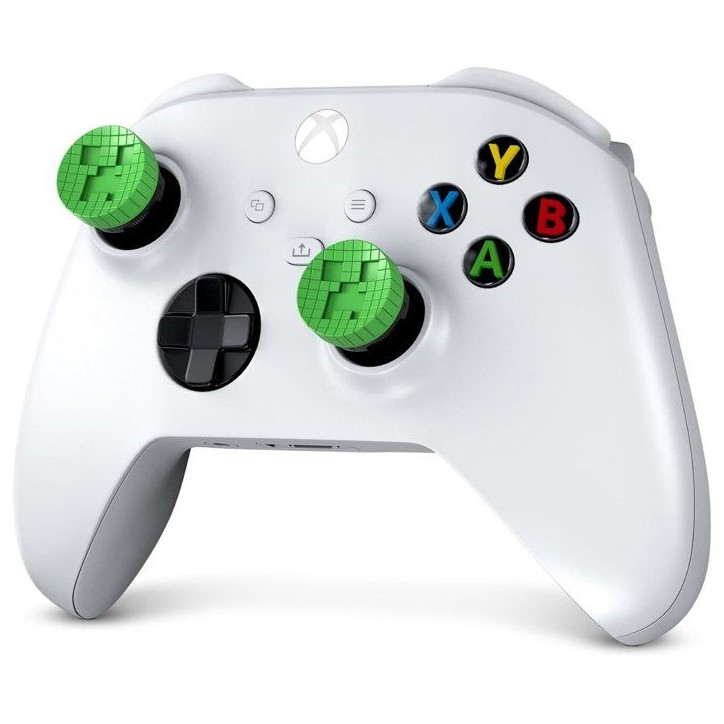 Pack de 2 Minecraft Performance Thumbsticks - STEELSERIES - KontrolFreek - Creeper Edtion - Manettes Xbox Series&Xbox One - Vert