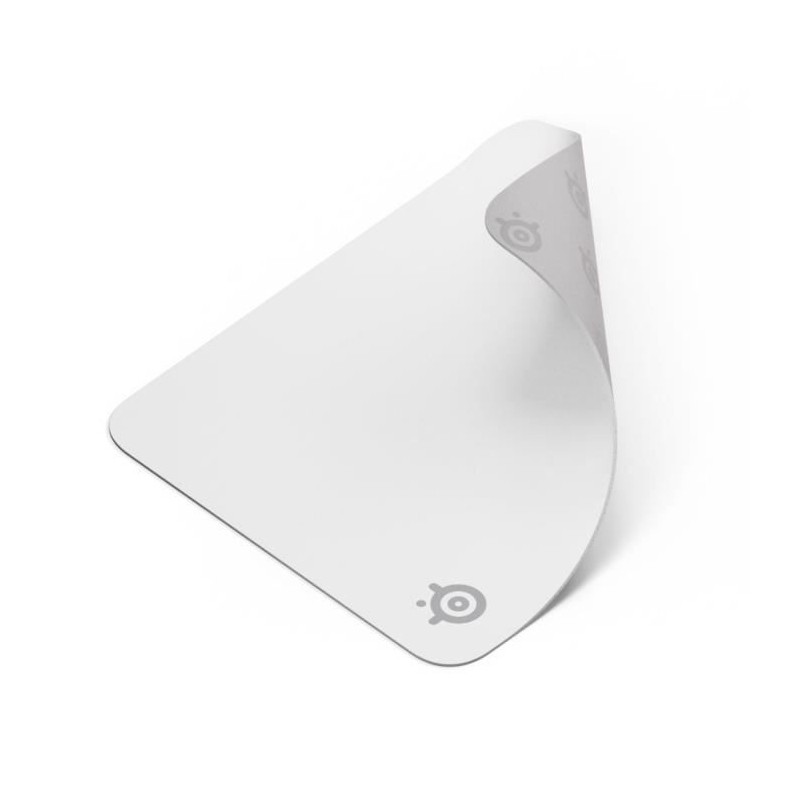 Tapis de souris gaming - STEELSERIES - QcK M - Blanc