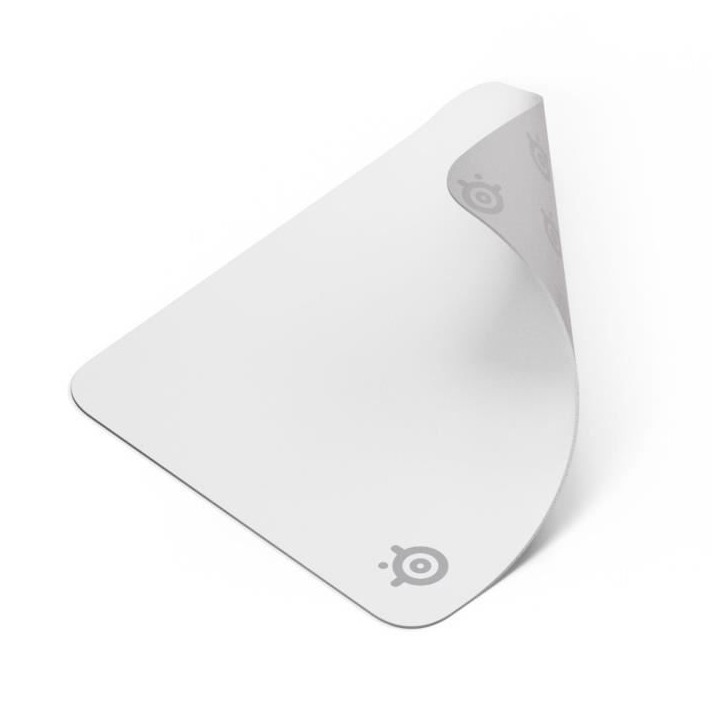 Tapis de souris gaming - STEELSERIES - QcK M - Blanc Tapis de souris gaming - STEELSERIES - QcK M - Blanc