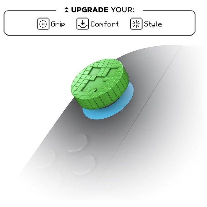 Pack de 2 Minecraft Performance Thumbsticks - STEELSERIES - KontrolFreek - Creeper Edtion - Pour JoyCon Switch 2 - Vert Pack de 2 Minecraft Performance Thumbsticks - STEELSERIES - KontrolFreek - Creeper Edtion - Pour JoyCon Switch 2 - Vert
