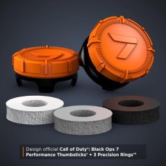 Pack de 2 Call Of Duty BO7 Performance Thumbsticks - STEELSERIES - KontrolFreek - Collector Edition - Manettes PS5/PS4 - Orange