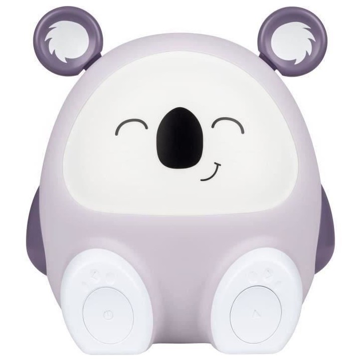 Enceinte lumineuse & veilleuse - BIGBEN - Koala - Bluetooth 5.0, 15W, Veilleuse réglable, Minuterie, Batterie USB-C Enceinte lumineuse & veilleuse - BIGBEN - Koala - Bluetooth 5.0, 15W, Veilleuse réglable, Minuterie, Batterie USB-C