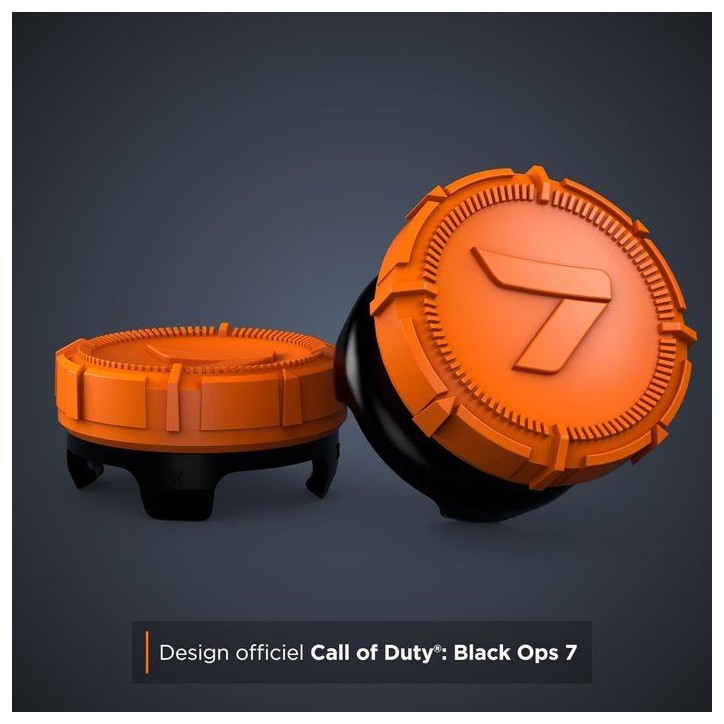 Pack de 2 Call Of Duty BO7 Performance Thumbsticks - STEELSERIES - KontrolFreek - Pour manettes PS5|PS4 - Orange Pack de 2 Call Of Duty BO7 Performance Thumbsticks - STEELSERIES - KontrolFreek - Pour manettes PS5|PS4 - Orange