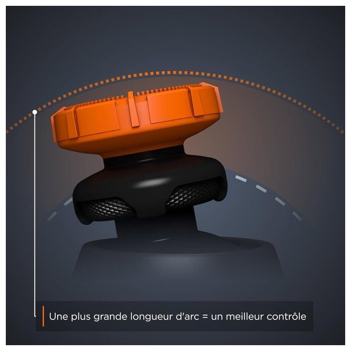 Pack de 2 Call Of Duty BO7 Performance Thumbsticks - STEELSERIES - KontrolFreek - Pour manettes PS5|PS4 - Orange Pack de 2 Call Of Duty BO7 Performance Thumbsticks - STEELSERIES - KontrolFreek - Pour manettes PS5|PS4 - Orange