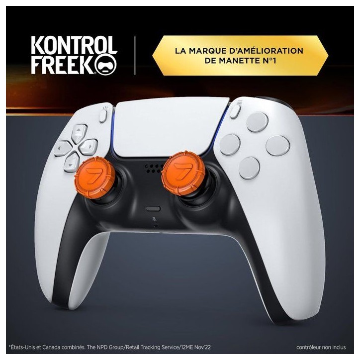 Pack de 2 Call Of Duty BO7 Performance Thumbsticks - STEELSERIES - KontrolFreek - Pour manettes PS5|PS4 - Orange Pack de 2 Call Of Duty BO7 Performance Thumbsticks - STEELSERIES - KontrolFreek - Pour manettes PS5|PS4 - Orange