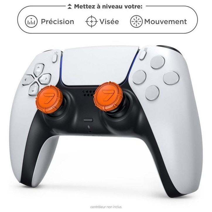 Pack de 2 Call Of Duty BO7 Performance Thumbsticks - STEELSERIES - KontrolFreek - Pour manettes PS5|PS4 - Orange Pack de 2 Call Of Duty BO7 Performance Thumbsticks - STEELSERIES - KontrolFreek - Pour manettes PS5|PS4 - Orange