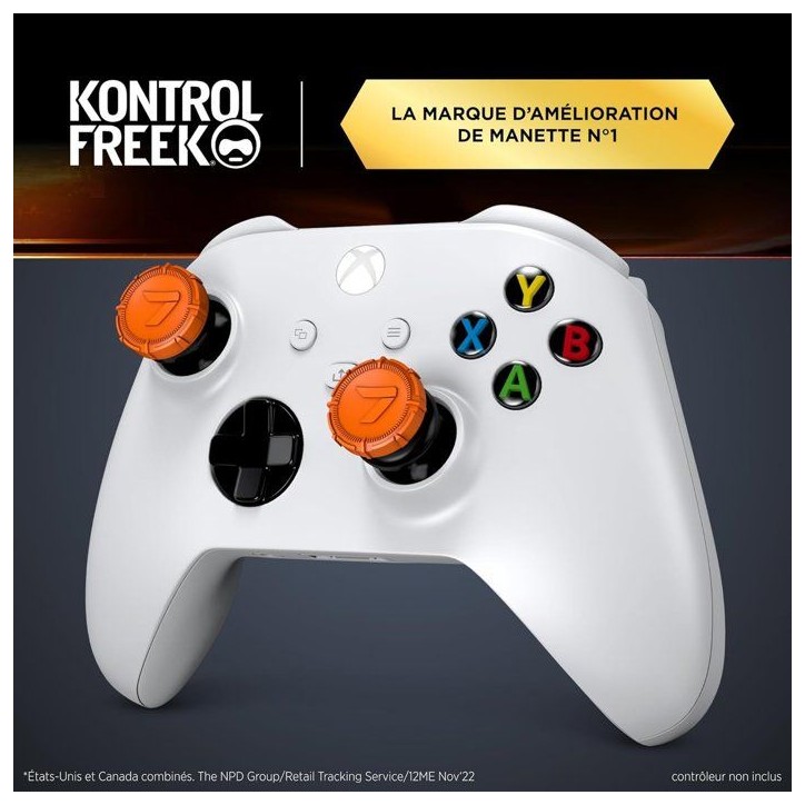 Pack de 2 Call Of Duty BO7 Performance Thumbsticks - STEELSERIES - KontrolFreek - Pour manettes Xbox Series et Xbox One - Orange Pack de 2 Call Of Duty BO7 Performance Thumbsticks - STEELSERIES - KontrolFreek - Pour manettes Xbox Series et Xbox One - Orange
