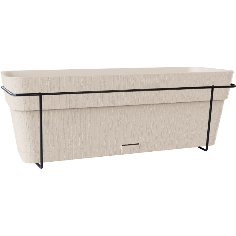 STEFANPLAST Balconniere ETHICA - 9 L - 50x18 x h17 cm - Craie