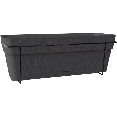 STEFANPLAST Balconniere ETHICA - 9 L - 50x18 x h17 cm - Graphit