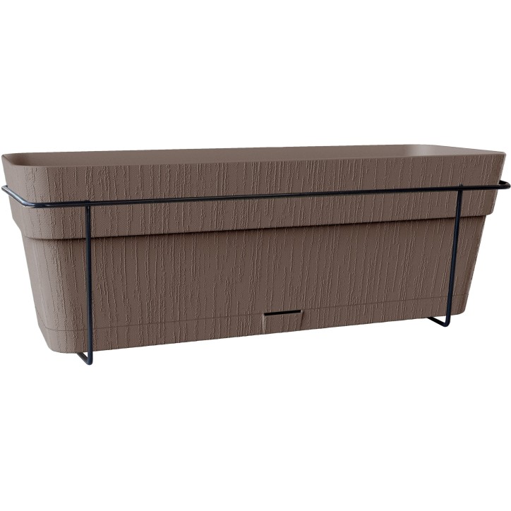 STEFANPLAST Balconniere ETHICA - 9 L - 50x18 x h17 cm - Taupe STEFANPLAST Balconniere ETHICA - 9 L - 50x18 x h17 cm - Taupe