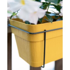 STEFANPLAST Balconniere ETHICA - 9 L - 50x18 x h17 cm - Moutarde