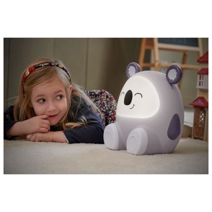 Enceinte lumineuse & veilleuse - BIGBEN - Koala - Bluetooth 5.0, 15W, Veilleuse réglable, Minuterie, Batterie USB-C Enceinte lumineuse & veilleuse - BIGBEN - Koala - Bluetooth 5.0, 15W, Veilleuse réglable, Minuterie, Batterie USB-C