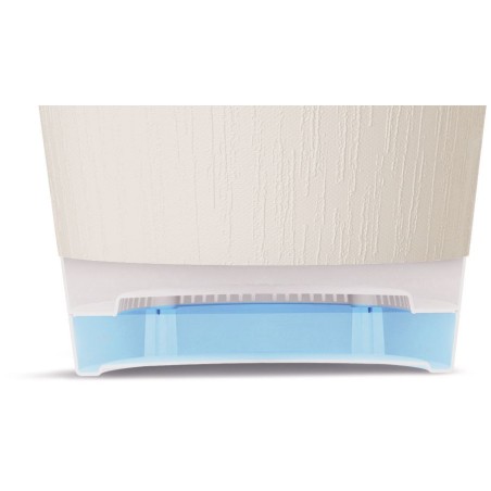 STEFANPLAST Pot de fleur ETHICA - 2 L - 40 x h39 cm - Avec réserve d'eau - Taupe