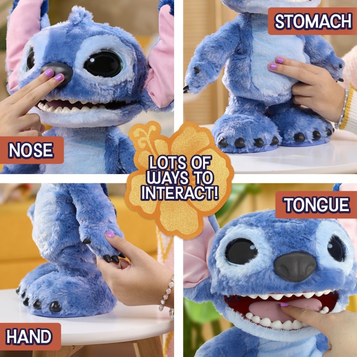 Peluche intéractive ultimate - STITCH - Live action - 23 cm - Des 5 ans Peluche intéractive ultimate - STITCH - Live action - 23 cm - Des 5 ans
