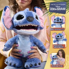 Peluche intéractive ultimate - STITCH - Live action - 23 cm - Des 5 a