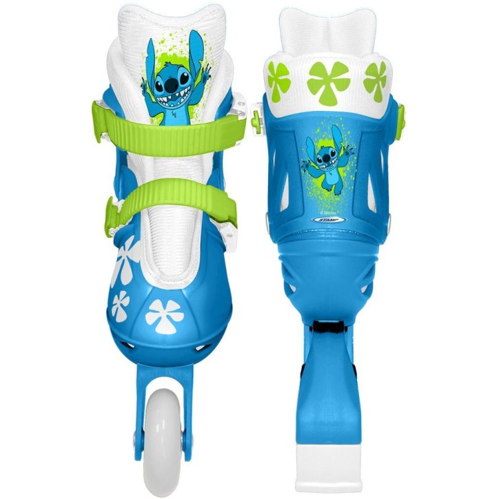 Patins en ligne ajustable - STITCH - Enfant - Bleu - Taille 30-33 Patins en ligne ajustable - STITCH - Enfant - Bleu - Taille 30-33