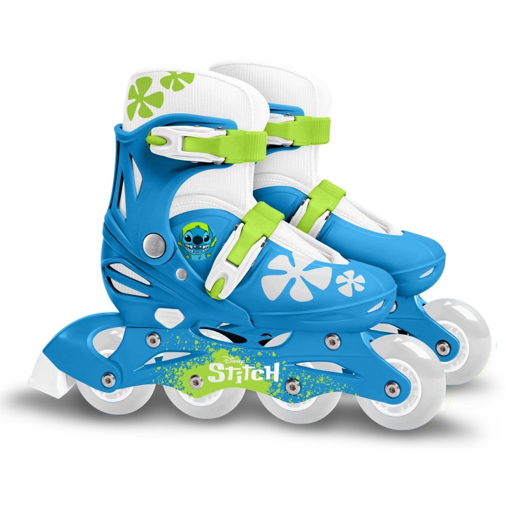 Patins en ligne ajustable - STITCH - Enfant - Bleu - Taille 30-33 Patins en ligne ajustable - STITCH - Enfant - Bleu - Taille 30-33