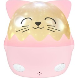 Veilleuse musicale sans fil - BIGBEN - Chat - Projection 360° - 13 fi
