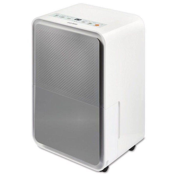 Déshumidificateur - STYLIES - Regulus - Capacité 2,5 L - Jusqu'a 12 L /jour - Timer/hygrostat/seche-linge - Blanc/gris Déshumidificateur - STYLIES - Regulus - Capacité 2,5 L - Jusqu'a 12 L /jour - Timer/hygrostat/seche-linge - Blanc/gris