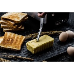 Coffret couteaux a fromages et beurre - STYLE DE VIE - Acier inoxydabl