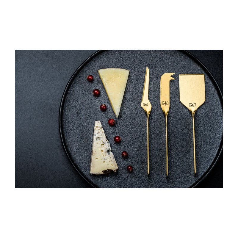 Coffret couteaux a fromages et beurre - STYLE DE VIE - Acier inoxydabl