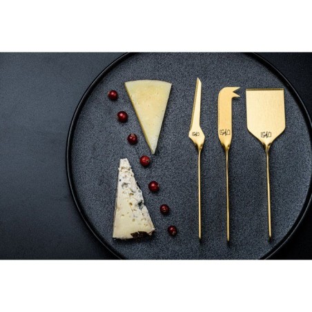 Coffret couteaux a fromages et beurre - STYLE DE VIE - Acier inoxydabl