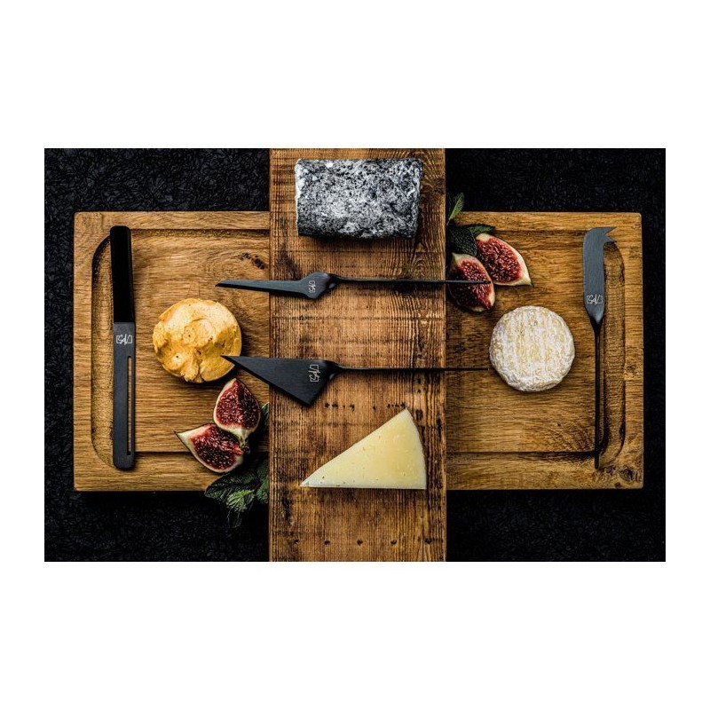 Coffret couteaux a fromages et beurre - STYLE DE VIE - Acier inoxydabl