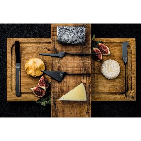 Coffret couteaux a fromages et beurre - STYLE DE VIE - Acier inoxydabl