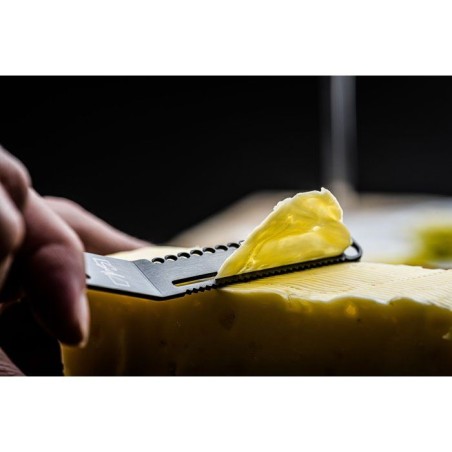 Coffret couteaux a fromages et beurre - STYLE DE VIE - Acier inoxydable - 6 pieces - Noir