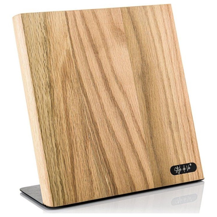 Porte couteaux magnétique - STYLE DE VIE - Chene - 22 x 3 x 23 cm