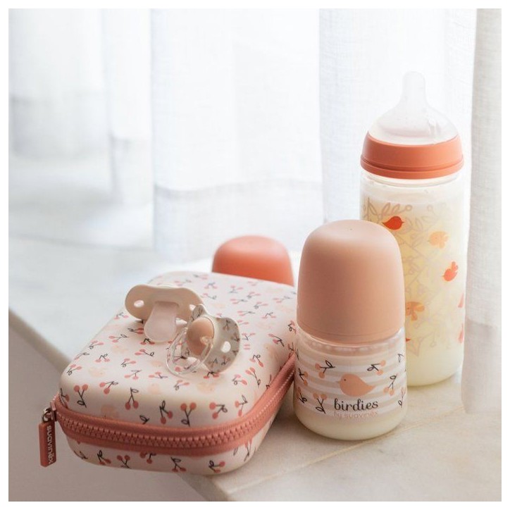 Trousse de toilette - SUAVINEX - BIRDIES - Hygge - Des la naissance - Rose Trousse de toilette - SUAVINEX - BIRDIES - Hygge - Des la naissance - Rose
