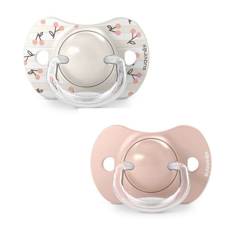 Lot de 2 sucettes symétriques - SUAVINEX - Birdies - SX Pro - 0 a 6 m