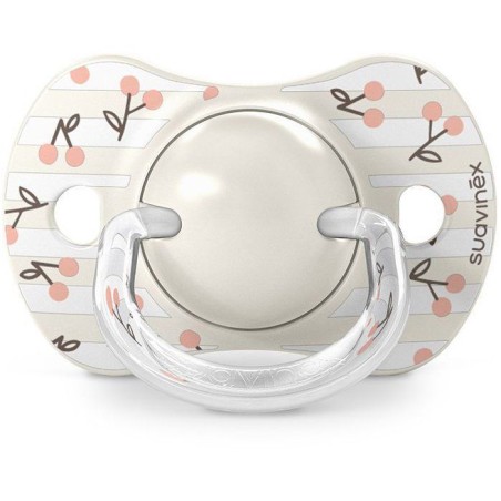 Lot de 2 sucettes symétriques - SUAVINEX - Birdies - SX Pro - 0 a 6 mois - Rose