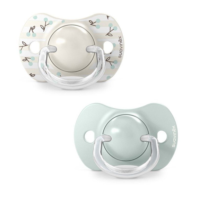 Lot de 2 sucettes symétriques - SUAVINEX - Birdies - SX Pro - 0 a 6 m