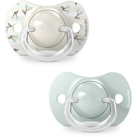 Lot de 2 sucettes symétriques - SUAVINEX - Birdies - SX Pro - 0 a 6 m