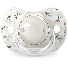 Lot de 2 sucettes symétriques - SUAVINEX - Birdies - SX Pro - 0 a 6 mois - Vert