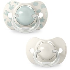 Lot de 2 sucettes symétriques - SUAVINEX - Birdies - SX Pro - 6 a 18