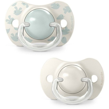 Lot de 2 sucettes symétriques - SUAVINEX - Birdies - SX Pro - 6 a 18