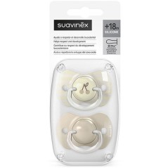Lot de 2 sucettes symétriques - SUAVINEX - Birdies - SX Pro - 18 mois