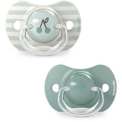 Lot de 2 sucettes symétriques - SUAVINEX - Birdies - SX Pro - 18 mois