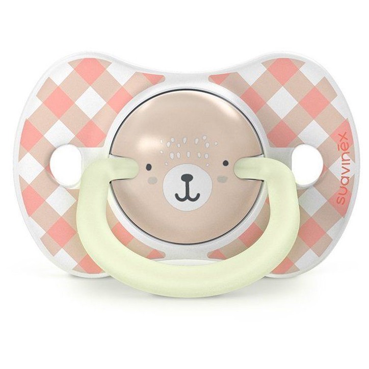 Lot de 2 sucettes symétriques - SUAVINEX - Night&Day Wild&Free - SX Pro - 0 a 6 mois - Rose Lot de 2 sucettes symétriques - SUAVINEX - Night&Day Wild&Free - SX Pro - 0 a 6 mois - Rose