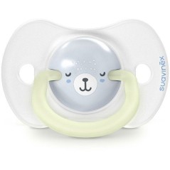 Lot de 2 sucettes symétriques - SUAVINEX - Night&Day Wild&Free - SX P