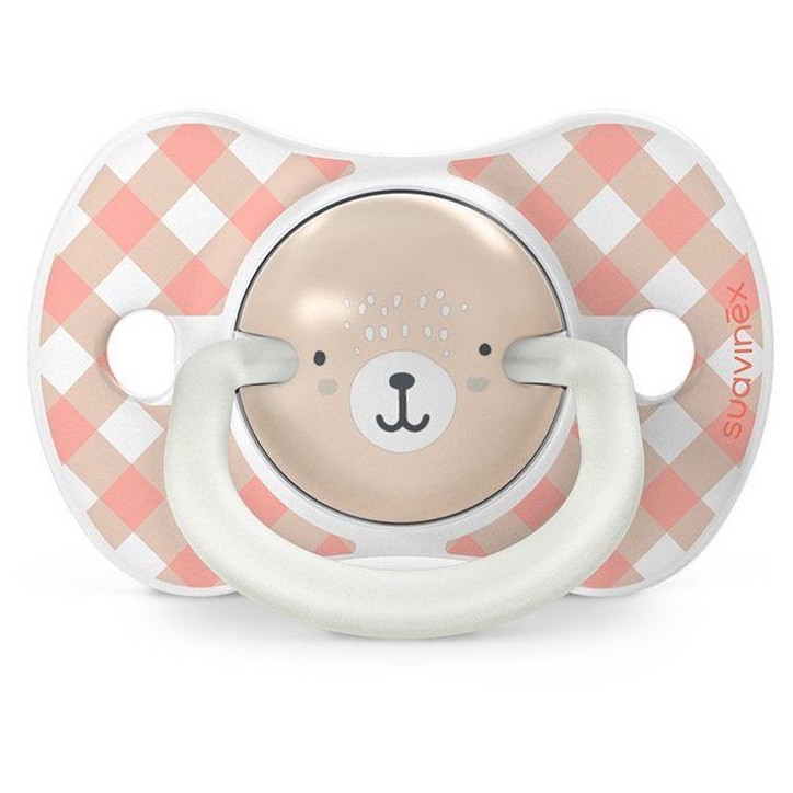 Lot de 2 sucettes symétriques - SUAVINEX - Night&Day Wild&Free - SX Pro - 6 a 18 mois - Rose Lot de 2 sucettes symétriques - SUAVINEX - Night&Day Wild&Free - SX Pro - 6 a 18 mois - Rose