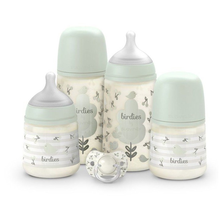 Set nouveau-né - SUAVINEX - Birdies - 0 a 6 mois - Vert Set nouveau-né - SUAVINEX - Birdies - 0 a 6 mois - Vert