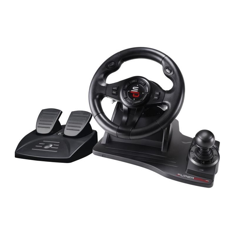 Volant de course - SUPERDRIVE - GS550 - Avec pédalier - Levier de vit