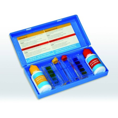 Testeur eau piscine - BSI - Kit pH & Chlore - Analyse rapide - Équili
