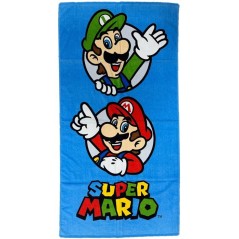 Serviette de plage 100% microfibre 70×140 cm – MARIO NINTENDO – M