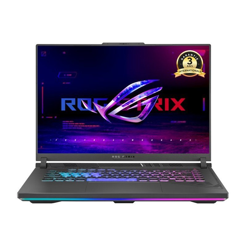 PC Portable Gamer ASUS ROG Strix G16 : Win 11 - 16.0 WQXGA 240Hz - RTX