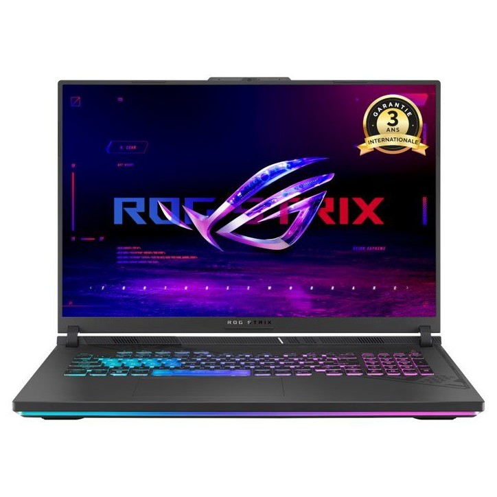 PC Portable Gamer ASUS ROG Strix G18 : Win 11 - 18.0 WQXGA 240Hz - RTX 5060 8Go - AMD Ryzen 9 9955HX - RAM 32Go - 1To SSD PC Portable Gamer ASUS ROG Strix G18 : Win 11 - 18.0 WQXGA 240Hz - RTX 5060 8Go - AMD Ryzen 9 9955HX - RAM 32Go - 1To SSD