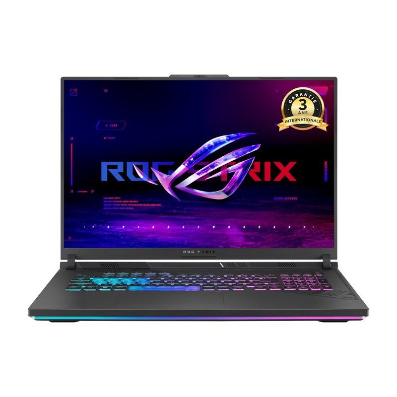 PC Portable Gamer ASUS ROG Strix G18 : Win 11 - 18.0 WQXGA 240Hz - RTX